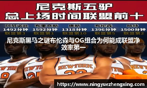 尼克斯黑马之谜布伦森与OG组合为何能成联盟净效率第一