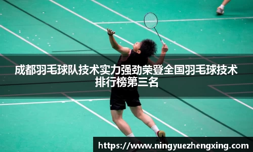 成都羽毛球队技术实力强劲荣登全国羽毛球技术排行榜第三名